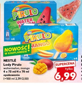 lody watermelon lub mango