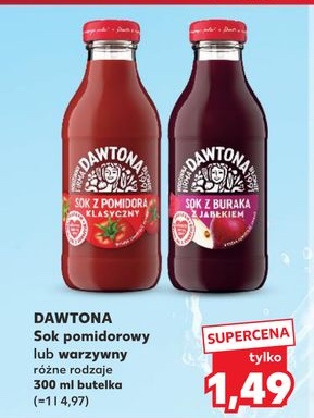 sok pomidorowy lub buraczany różne rodzaje