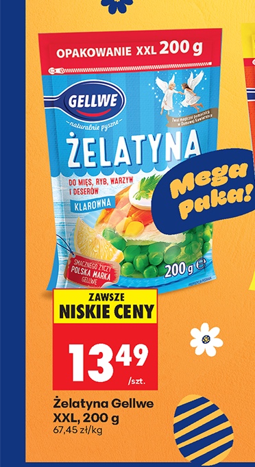 żelatyna klarowna
