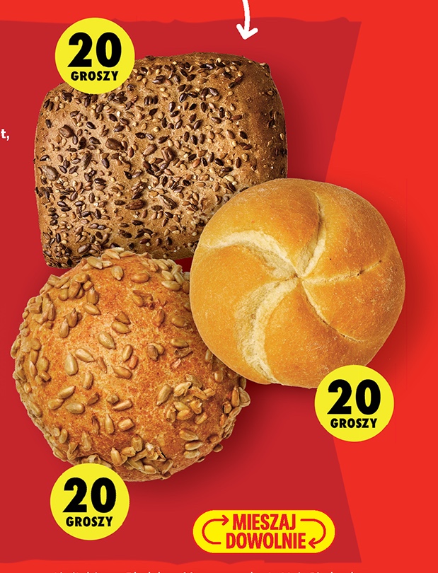 bułka kajzerka lub bułka grahamka ze słonecznikiem lub bułka z ziarnem