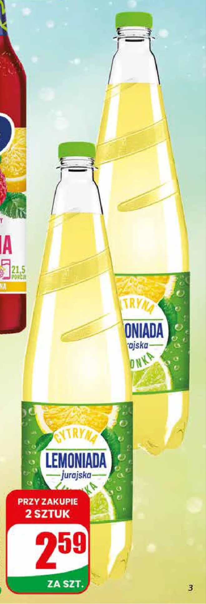 lemoniada gazowana cytryna limonka