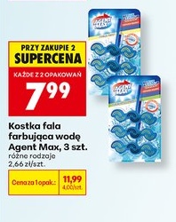 kostka fala farbująca wodę