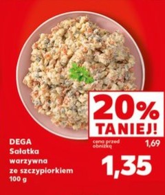 sałatka warzywna ze szczypiorkiem