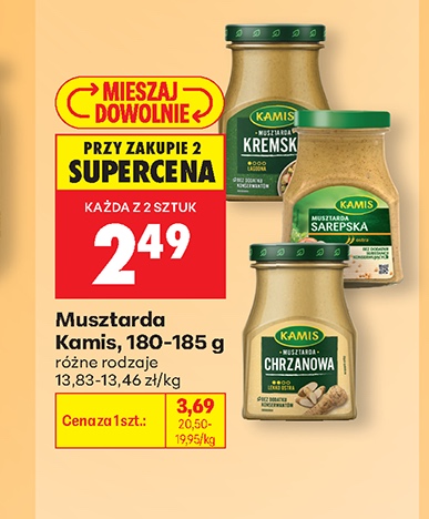 musztarda różne rodzaje