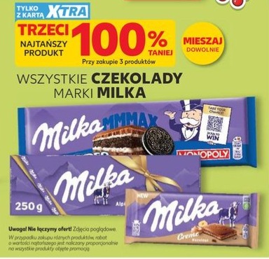 wszystkie czekolady