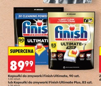 kapsułki do zmywarki ultimate lub ultimate plus
