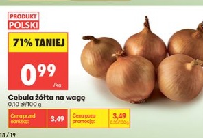 cebula żółta na wagę