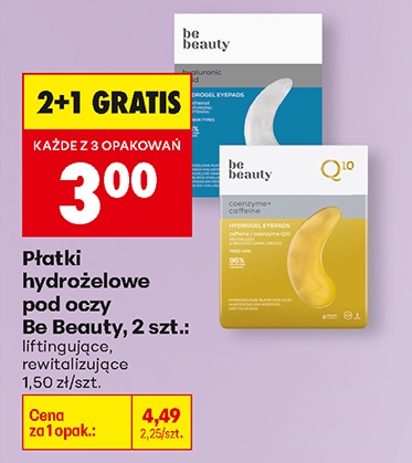 płatki hydrożelowe pod oczy