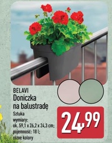 doniczka na balustradę