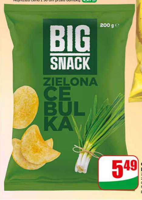 chipsy zielona cebulka