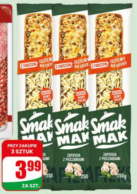 zapiekanka z pieczarkami