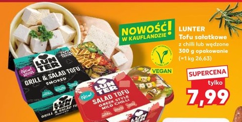 tofu sałatkowe z chilli lub wędzone