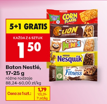 baton zbożowy różne rodzaje