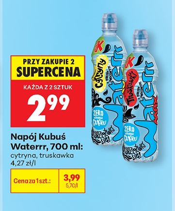 napój niegazowany