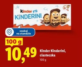 ciasteczka Kinderini