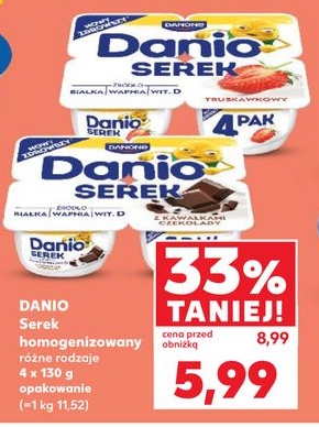 serek homogenizowany różne rodzaje