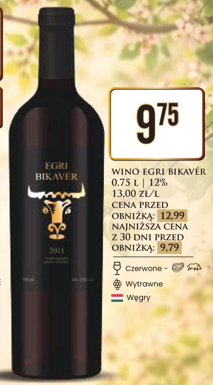 wino czerwone wytrawne