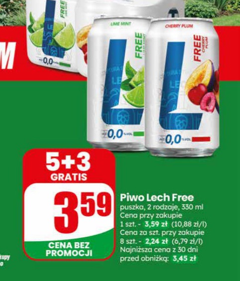 piwo bezalkoholowe lime