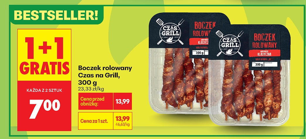 boczek rolowany czas na grill