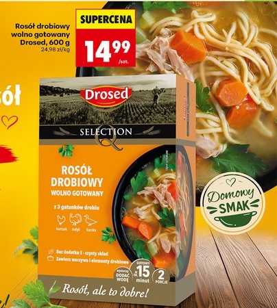 rosół drobiowy wolno gotowany