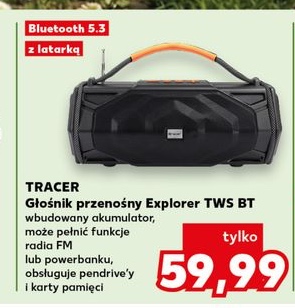 głośnik przenośny Explorer TWS BT