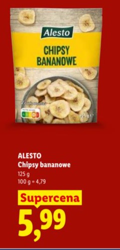 chipsy bananowe