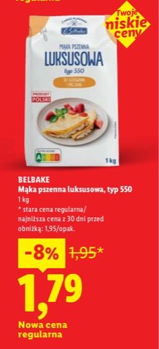 mąka pszenna luksusowa typ 550