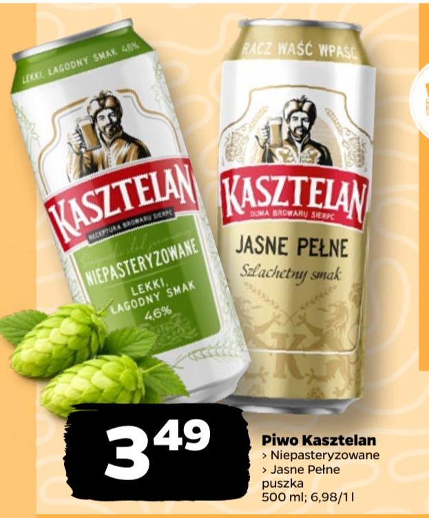 piwo Kasztelan miodowe
