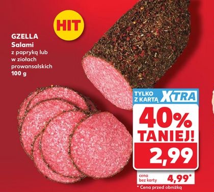 salami z papryką lub w ziołach prowansalskich