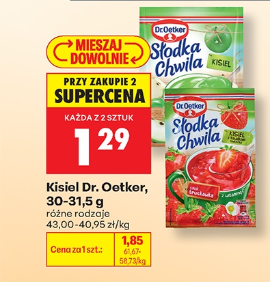 kisiel różne rodzaje