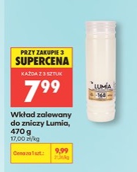 wkład zalewany do zniczy