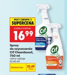 spray do czyszczenia Cif Cleanboost