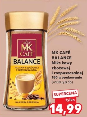 miks kawy zbożowej i rozpuszczalnej balance