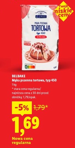 mąka pszenna tortowa typ 450