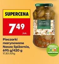 pieczarki marynowane