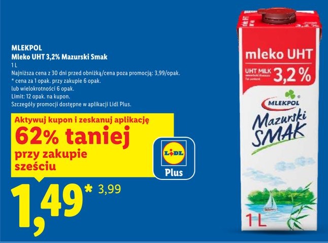 mleko UHT 3,2%