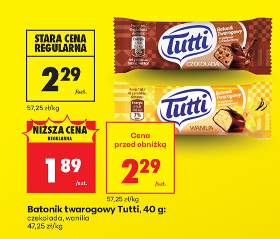 batonik twarogowy tutti