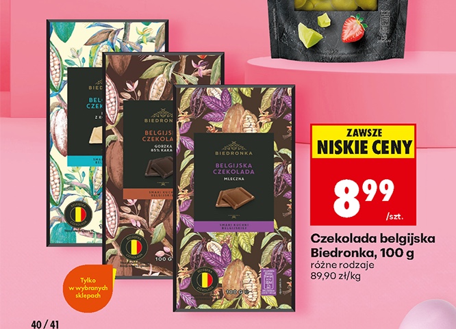 czekolada belgijska