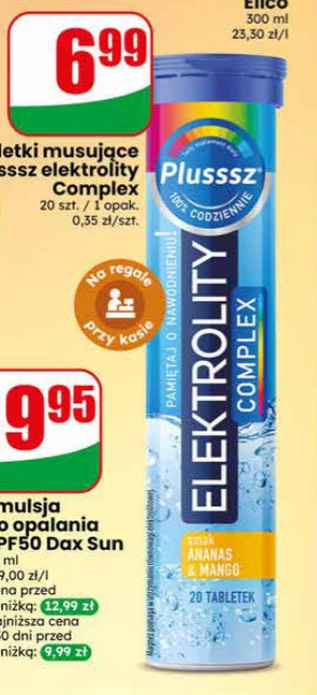 tabletki musujące elektrolity Complex