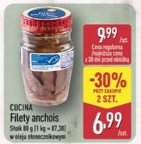 filety anchois w oleju słonecznikowym