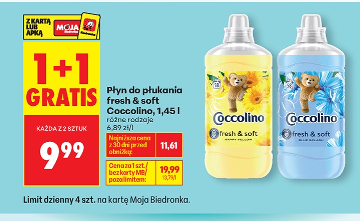płyn do płukania fresh & soft