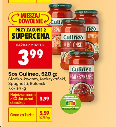 sos bolognese lub meksykański