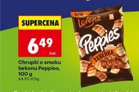 chrupki o smaku bekonu Peppies