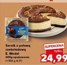 sernik z polewą czekoladową