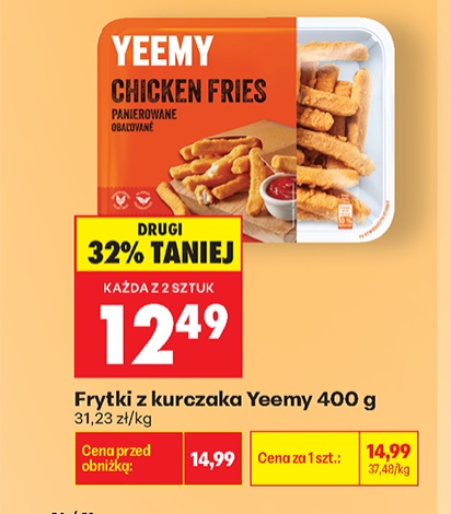 frytki z kurczaka