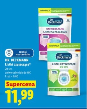 listki czyszczące
