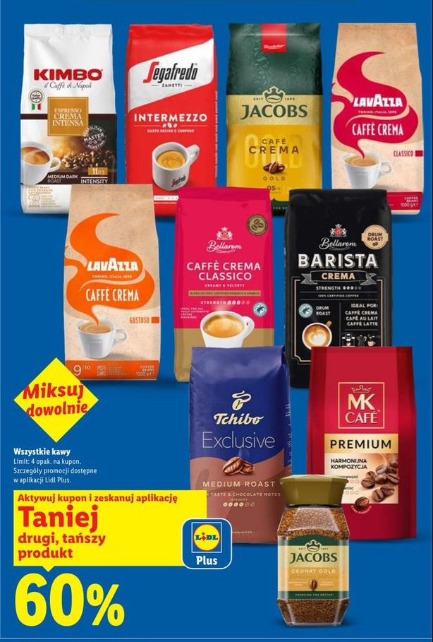 kawa ziarnista caffe crema classico