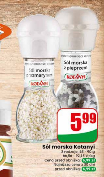 sól morska z rozmarynem