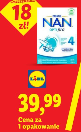 mleko następne 4 po 6 m-cu