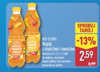 napój z marchwi i owoców
